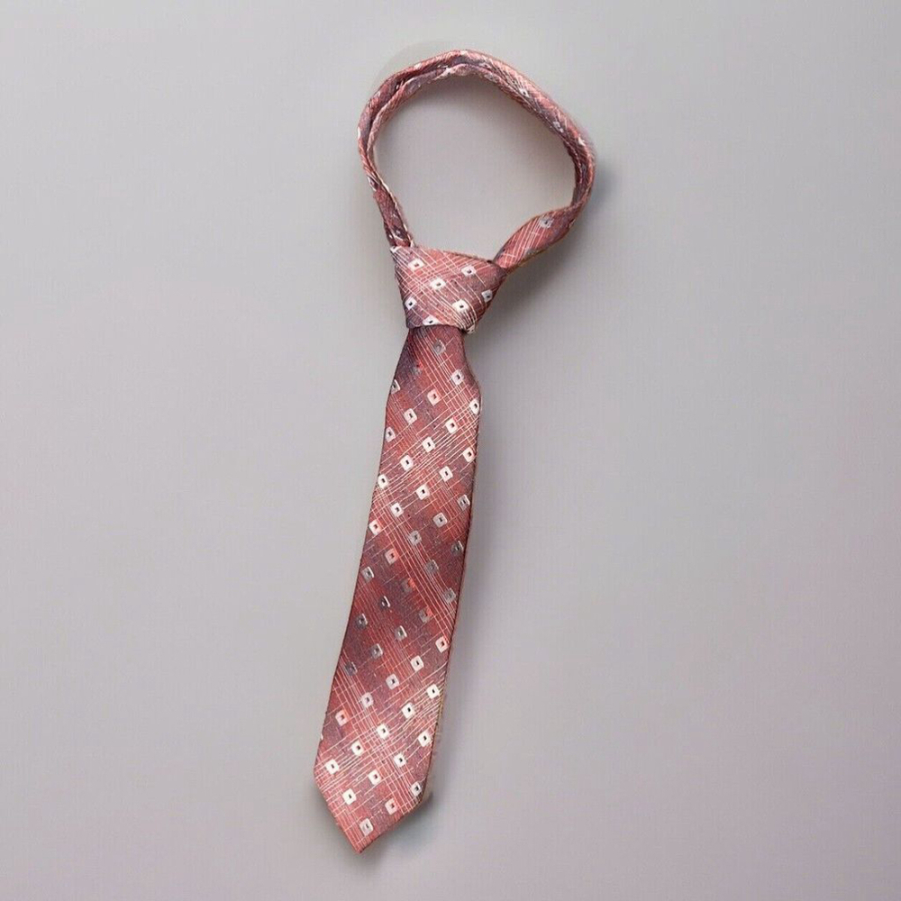 VTG Men’s Abstract Wembley Necktie For Blue, Black Or, Gray Suits Embroidered